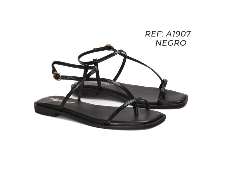 Elegant Leather Slide Sandals
