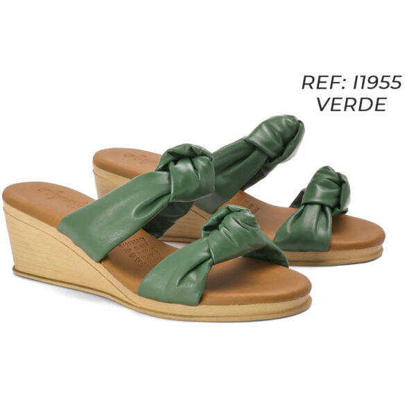 Leather Wedge Sandals