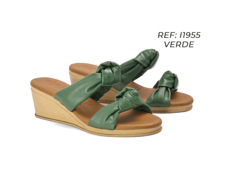 Leather Wedge Sandals
